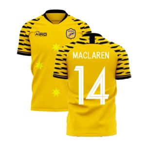 Australia 2024-2025 Home Concept Football Kit (Libero) (MACLAREN 14)