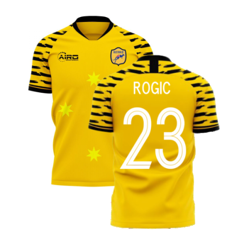 Australia 2024-2025 Home Concept Football Kit (Libero) (ROGIC 23)