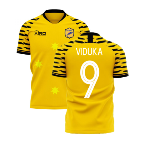 Australia 2024-2025 Home Concept Football Kit (Libero) (VIDUKA 9)