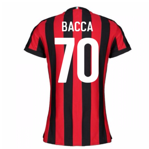 2017-2018 AC Milan Womens Home Shirt (Bacca 70)