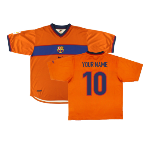 Barcelona 1998-99 Third Shirt (XL) (Good) (Your Name)