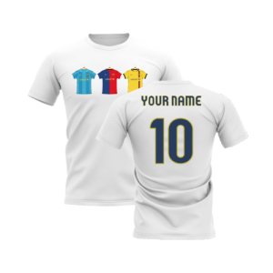 Barcelona 2008-2009 Retro Shirt T-shirt (White)