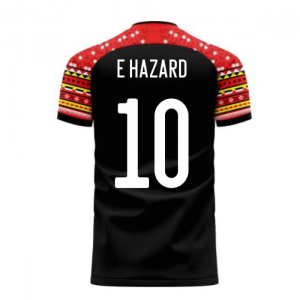 Belgium 2024-2025 Away Concept Football Kit (Libero) (E HAZARD 10)