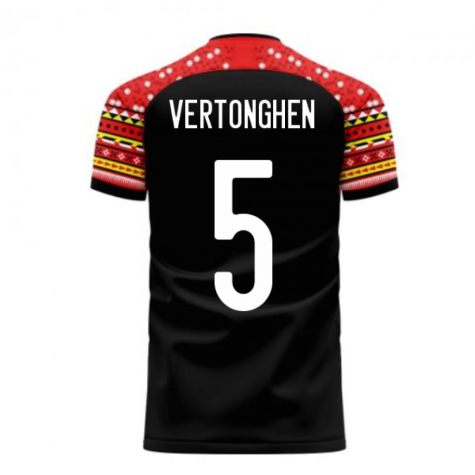 Belgium 2024-2025 Away Concept Football Kit (Libero) (VERTONGHEN 5)