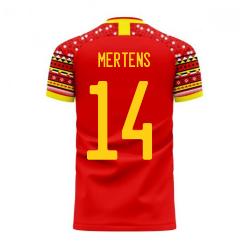 Belgium 2024-2025 Home Concept Football Kit (Libero) (MERTENS 14)