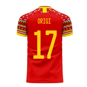 Belgium 2024-2025 Home Concept Football Kit (Libero) (ORIGI 17)