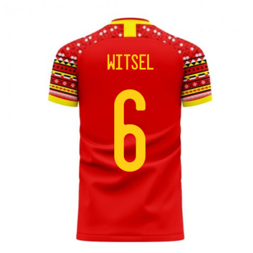 Belgium 2024-2025 Home Concept Football Kit (Libero) (WITSEL 6)