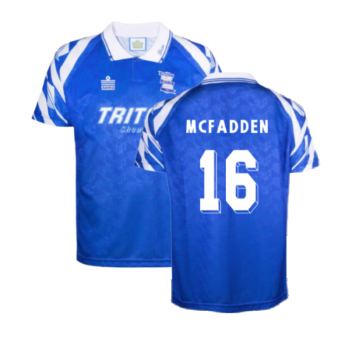 Birmingham City 1994 Admiral Retro Football Shirt (Mcfadden 16)