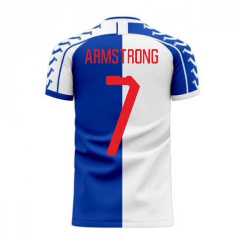 Blackburn 2024-2025 Home Concept Football Kit (Viper) (Armstrong 7)