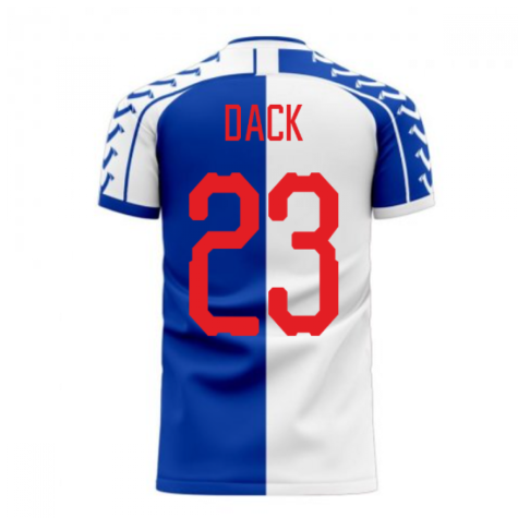 Blackburn 2024-2025 Home Concept Football Kit (Viper) (Dack 23) - Womens