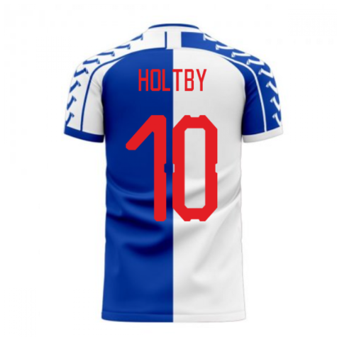 Blackburn 2024-2025 Home Concept Football Kit (Viper) (Holtby 10) - Womens