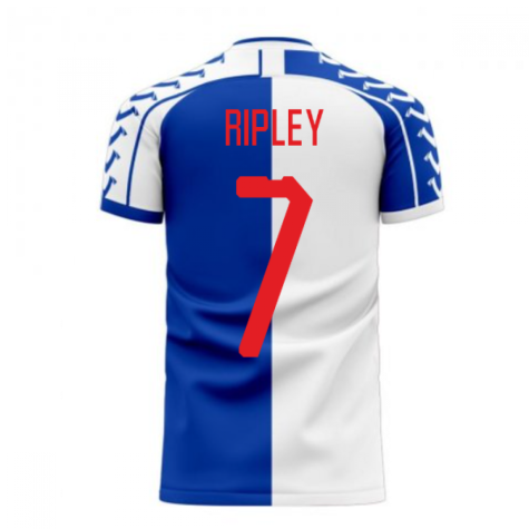 Blackburn 2024-2025 Home Concept Football Kit (Viper) (Ripley 7) - Baby