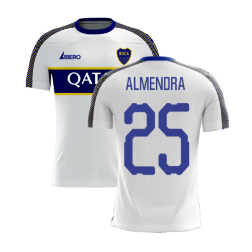 Boca Juniors 2024-2025 Away Concept Football Kit (Libero) (ALMENDRA 25)