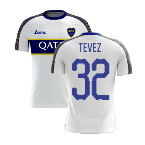 Boca Juniors 2024-2025 Away Concept Football Kit (Libero) (TEVEZ 32)