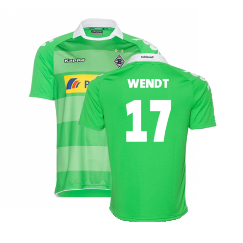 Borussia Monchengladbach 2013-14 Away Shirt ((Very Good) M) (Wendt 17)