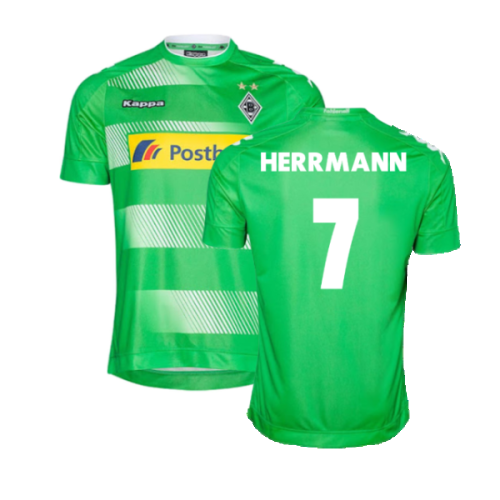 Borussia Monchengladbach 2016-18 Away Shirt ((Very Good) XL) (Herrmann 7)