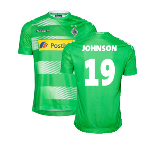 Borussia Monchengladbach 2016-18 Away Shirt ((Very Good) XL) (Johnson 19)