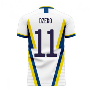 Bosnia 2025-2026 Away Concept Football Kit (Libero) (DZEKO 11) Bosnia 2025-2026 Away Concept Football Kit (Libero) (DZEKO 11)