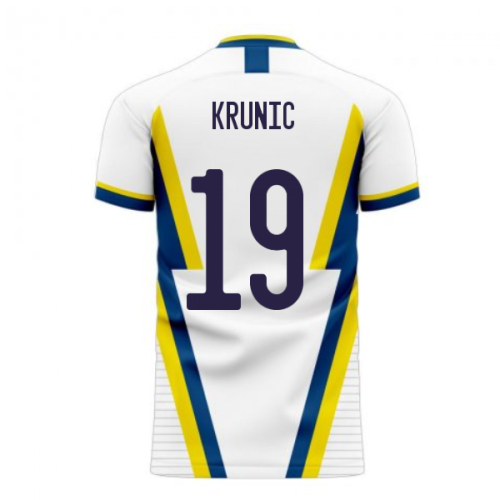 Bosnia 2024-2025 Away Concept Football Kit (Libero) (KRUNIC 19)