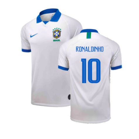 Brazil 1919 Anniversary Shirt (RONALDINHO 10)