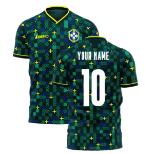 Brazil 2024-2025 Third Concept Football Kit (Libero)