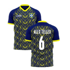 Brazil 2024-2025 Special Edition Concept Football Kit (Airo) (ALEX TELLES 6)