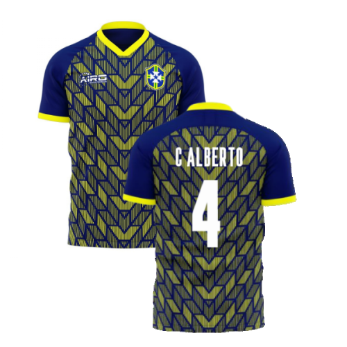 Brazil 2024-2025 Special Edition Concept Football Kit (Airo) (C ALBERTO 4)