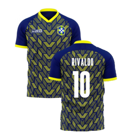 Brazil 2024-2025 Special Edition Concept Football Kit (Airo) (RIVALDO 10)