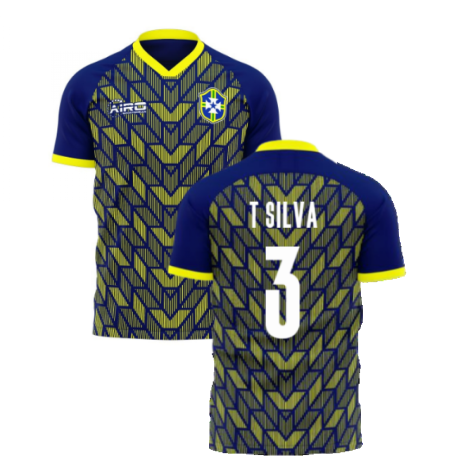 Brazil 2024-2025 Special Edition Concept Football Kit (Airo) (T SILVA 3)