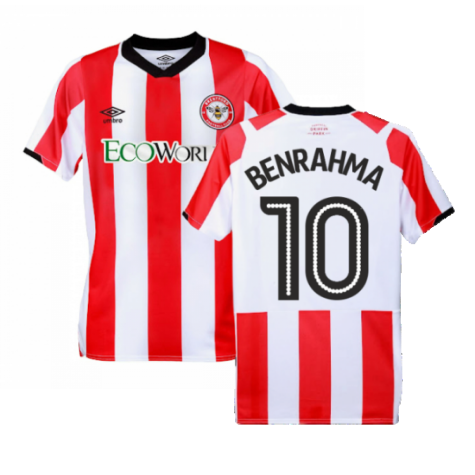 Brentford 2019-20 Home Shirt ((Excellent) 3XL) (Benrahma 10)