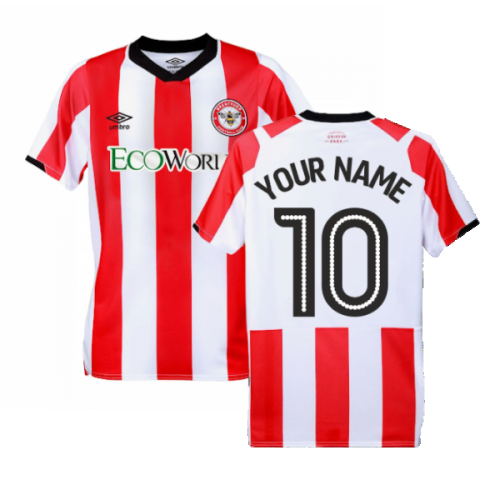 Brentford 2019-20 Home Shirt ((Excellent) 3XL) (Your Name)