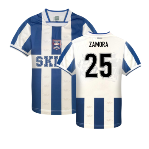 Brighton & Hove Albion 2002 Home Retro Shirt (Zamora 25)