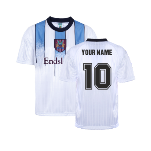 Burnley 1998 Away Retro Shirt (Your Name)