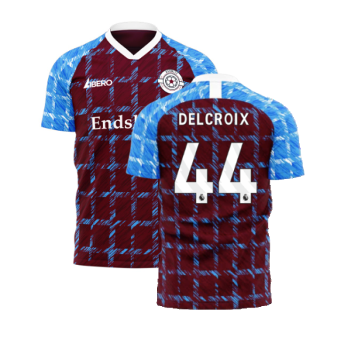 Burnley 2024-2025 Home Concept Football Kit (Libero) (Delcroix 44)