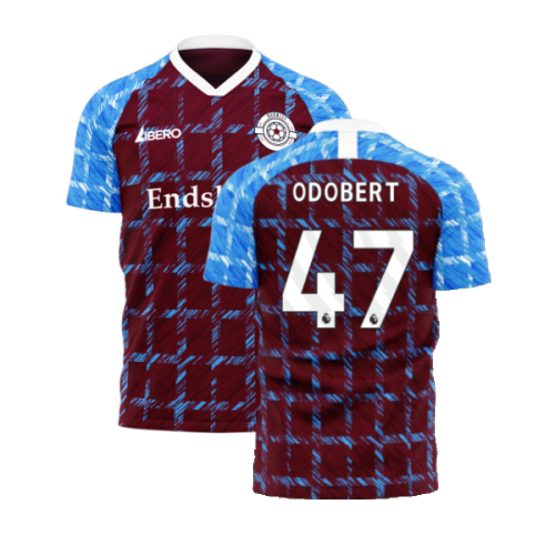 Burnley 2024-2025 Home Concept Football Kit (Libero) (Odobert 47)