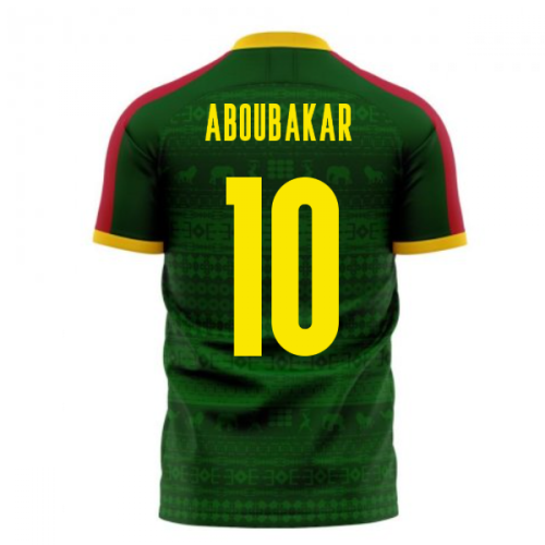 Cameroon 2024-2025 Home Concept Football Kit (Libero) (ABOUBAKAR 10)