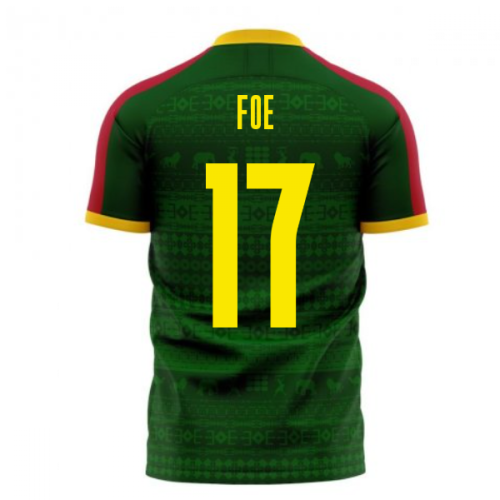 Cameroon 2024-2025 Home Concept Football Kit (Libero) (FOE 17)