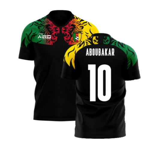 Cameroon 2024-2025 Third Concept Football Kit (Airo) (ABOUBAKAR 10)