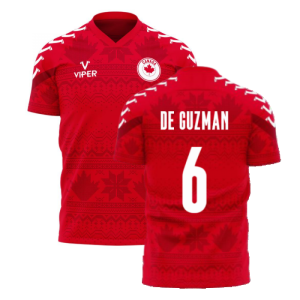 Canada 2024-2025 Home Concept Football Kit (Viper) (De Guzman 6)