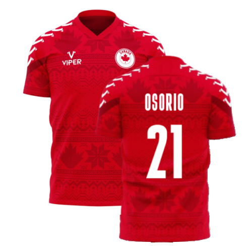 Canada 2024-2025 Home Concept Football Kit (Viper) (Osorio 21)