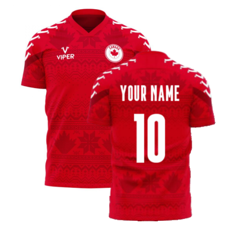 Canada 2024-2025 Home Concept Football Kit (Viper) (Your Name)