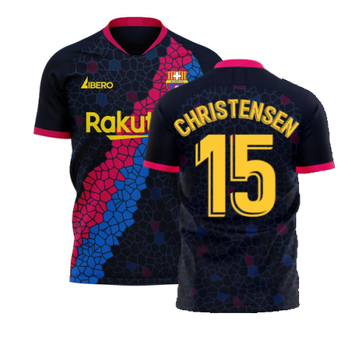 Catalonia 2024-2025 Away Concept Football Kit (Libero) (CHRISTENSEN 15)