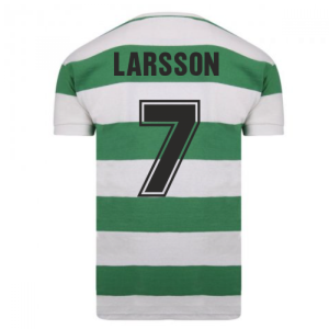 Celtic 1967 European Cup Winners Retro Shirt (LARSSON 7) Celtic 1967 European Cup Winners Retro Shirt (LARSSON 7)