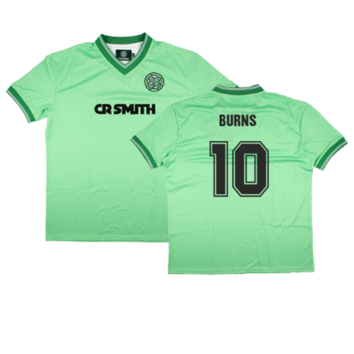 Celtic 1984-1986 Away Retro Football Shirt (Burns 10)