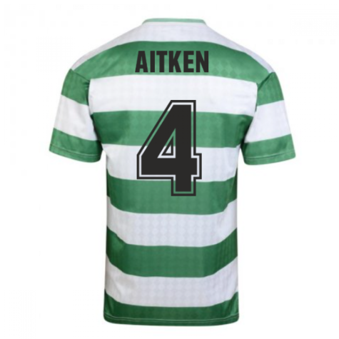 Celtic 1988 Centenary Retro Football Shirt (Aitken 4)