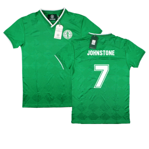 Celtic 1988 Centenary Retro Green Tee (JOHNSTONE 7)