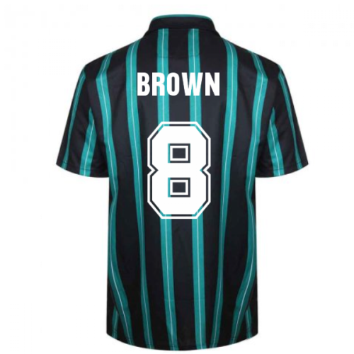 Celtic 1994 Away Retro Football Shirt (BROWN 8)