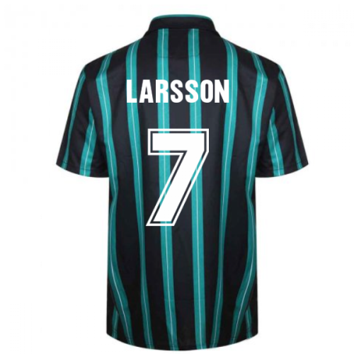 Celtic 1994 Away Retro Football Shirt (LARSSON 7)