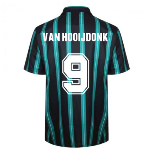 Celtic 1994 Away Retro Football Shirt (Van Hooijdonk 9)