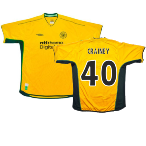 Celtic 2002-03 Away Shirt (Excellent) (Crainey 40)